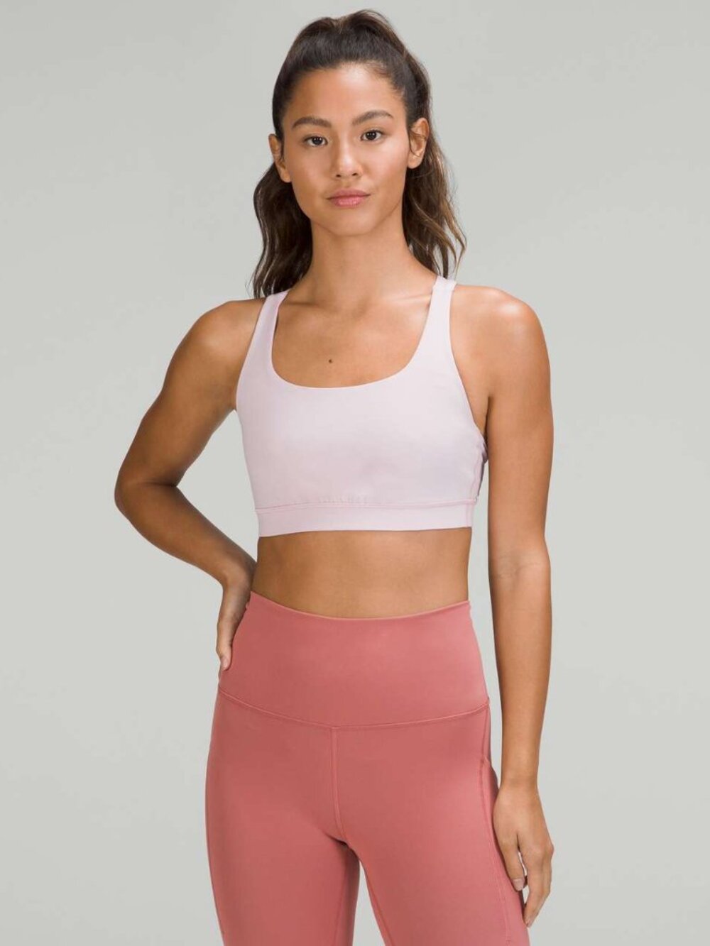 Lululemon Energy Bra - Pink Peony - 14